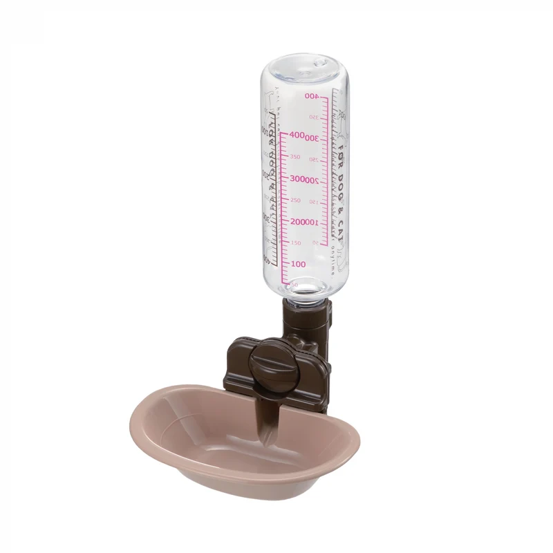 Richell Pet Rehydration Station Brown / 6.7" x 7.9" x 10.9"