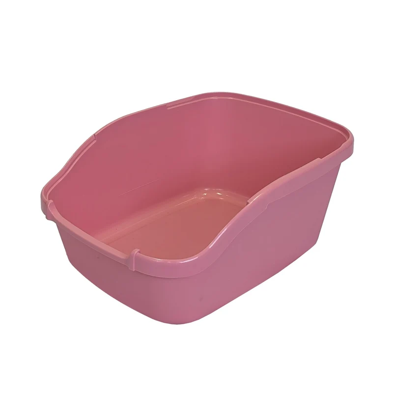 Richell PAW TRAX Litter Pan Pink / 20 x 16 x 9