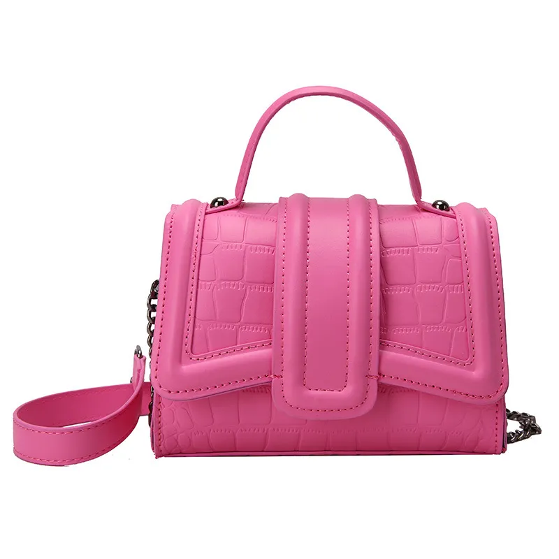 Saco De Ampulheta Padrão De Pedra Recuado, Moda Versátil