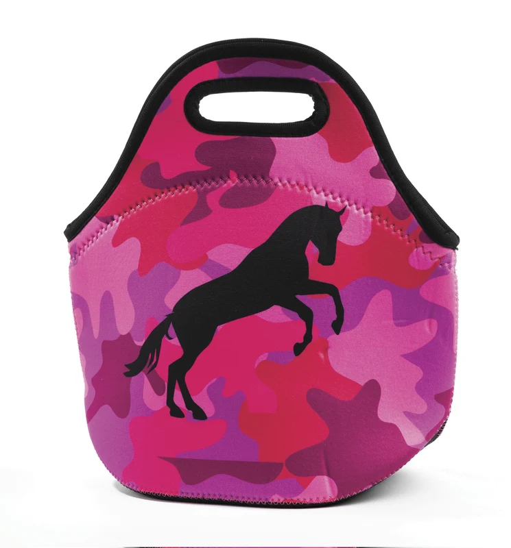 Tek Trek Neoprene Lunch Tote - Camo Pink