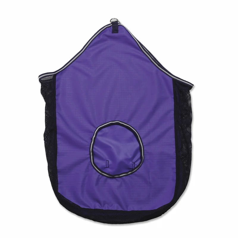 Abrazo Hay Bag with Mesh Gusset Black