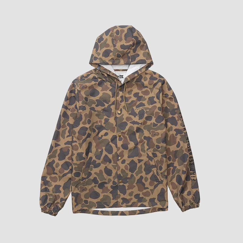 Salty Crew Tippet Snap Jacket Sand Camo X-Large