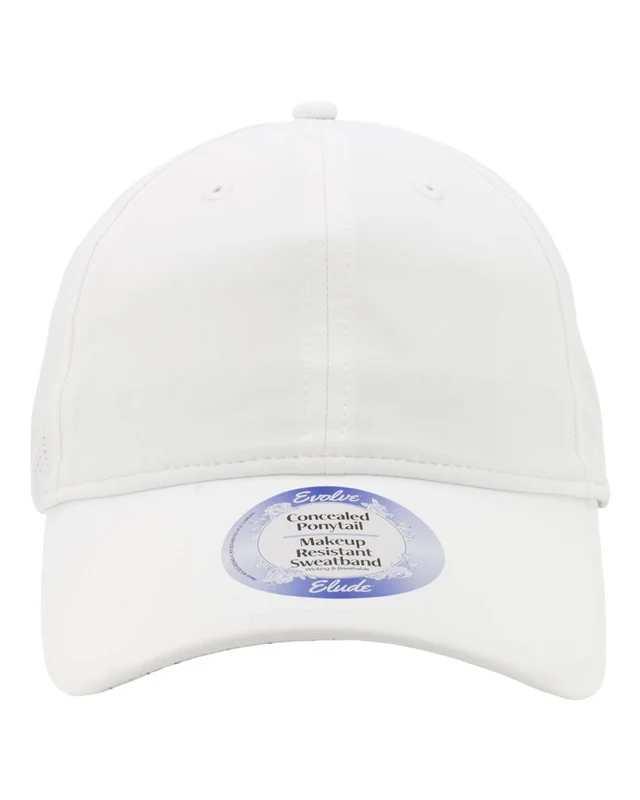 Infinity Her SOPHIE Women's Perforated Performance Cap - White Waves White / One Size Fits Most