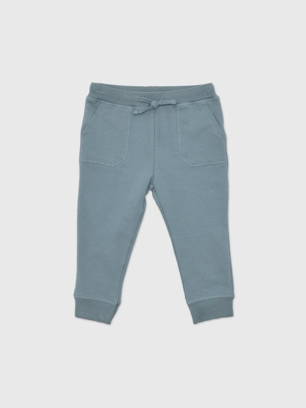 Angel Dear Baby Boys' Digger Jogger Pant 12/18M / BLUE