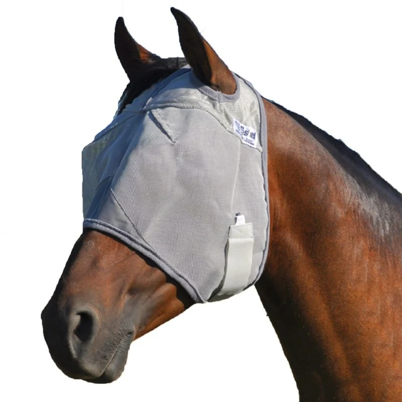 Cashel Crusader Fly Mask Grey / Weanling