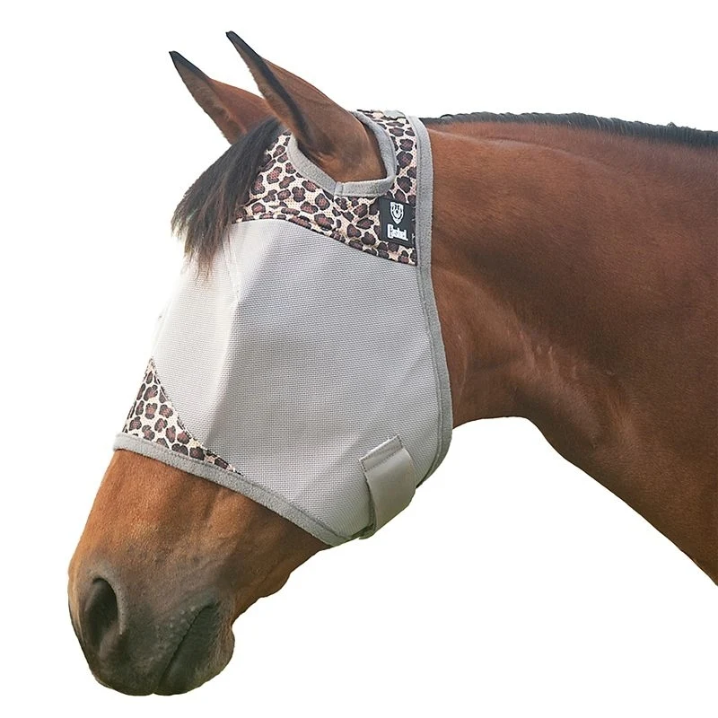Cashel Crusader Fly Mask- Standard Leopard / Large (Horse)