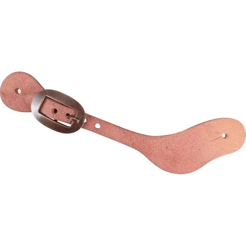 Cashel Latigo Spur Straps Rough Natural Roughout