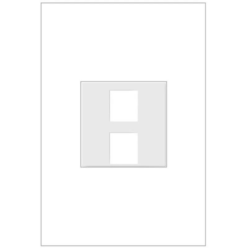Legrand adorne Double White Wall Plate