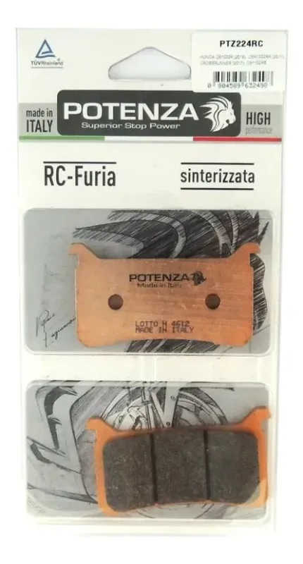 Pastilha de Freio Potenza PTZ224RC