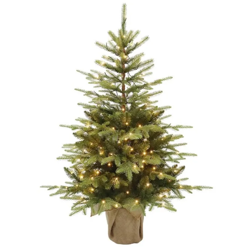 Celebrations BY Landon & Co. Artificial Potted Christmas Tree with LED Lights - 4-ft