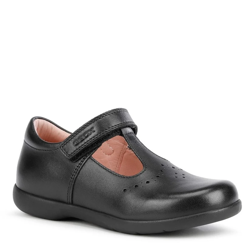 Geox Naimara T-Bar Infant School Shoes Black / Infant 10