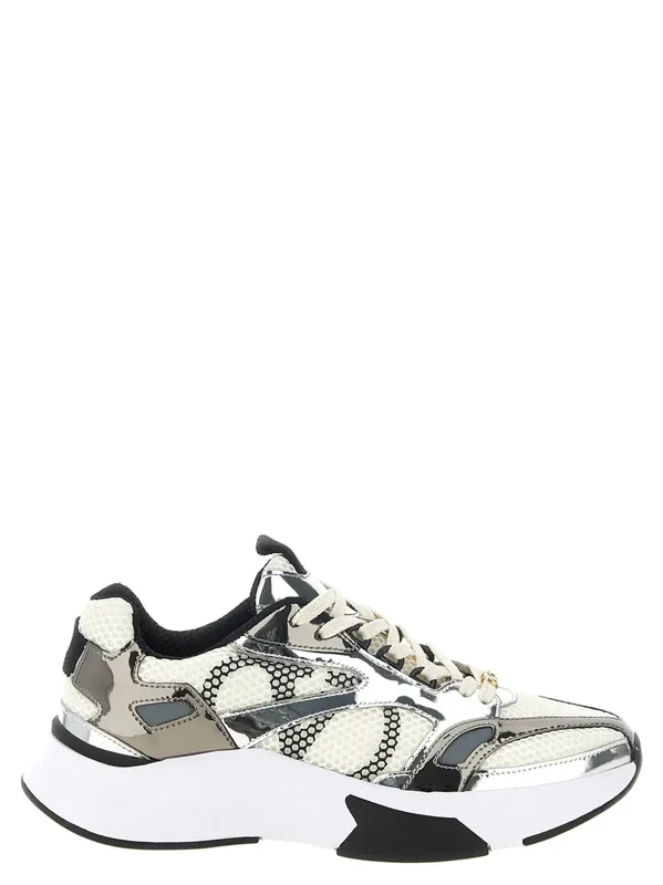Valentino Garavani Multicolor Polyester Athletic Sneakers EU37/US7
