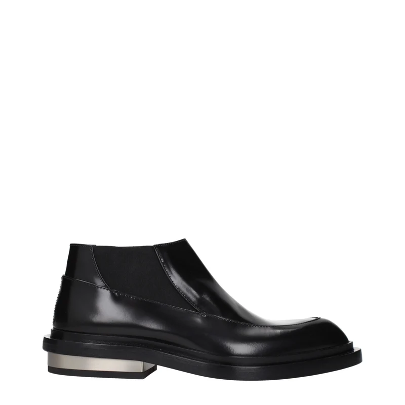 Jil Sander Black Leather Ankle Boots EU36/US6