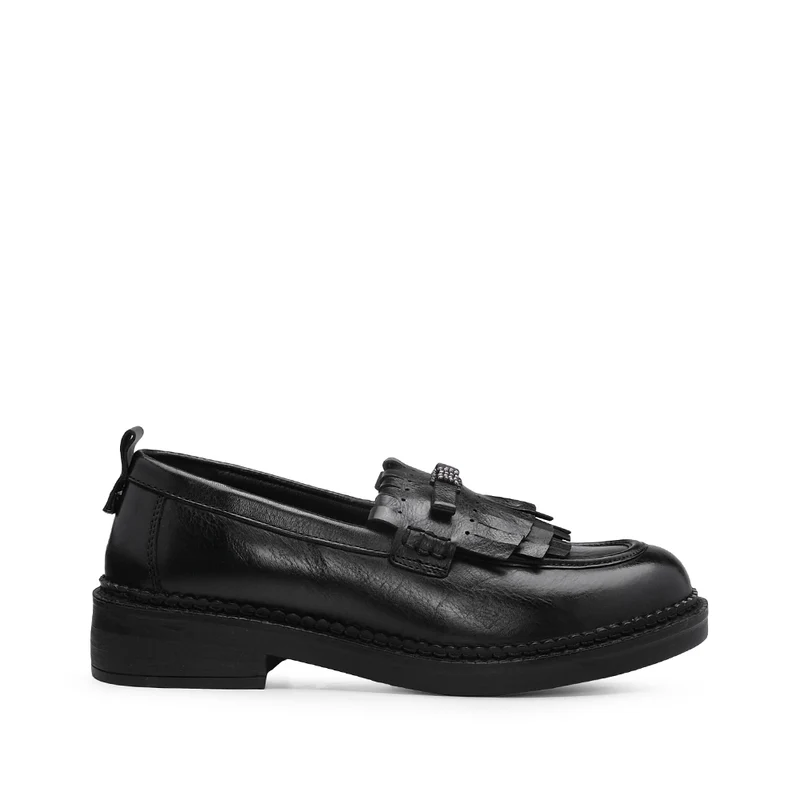 Sapato Mocassim Mulher Preto 37