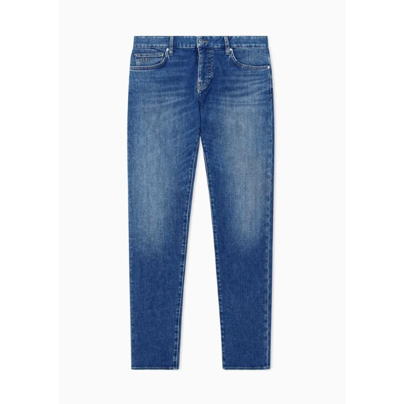 Calça Jeans Slim Fit Azul Escuro - 38 US - 48 BR