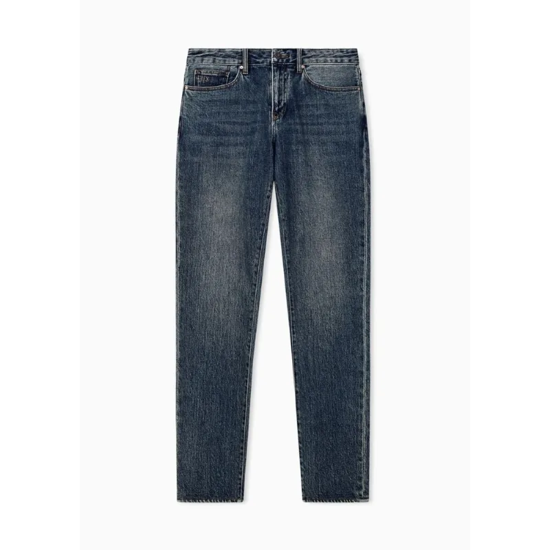 Calça Jeans Slim Fit 5 Pockets em Denim Stretch Azul - 29 US - 39 BR