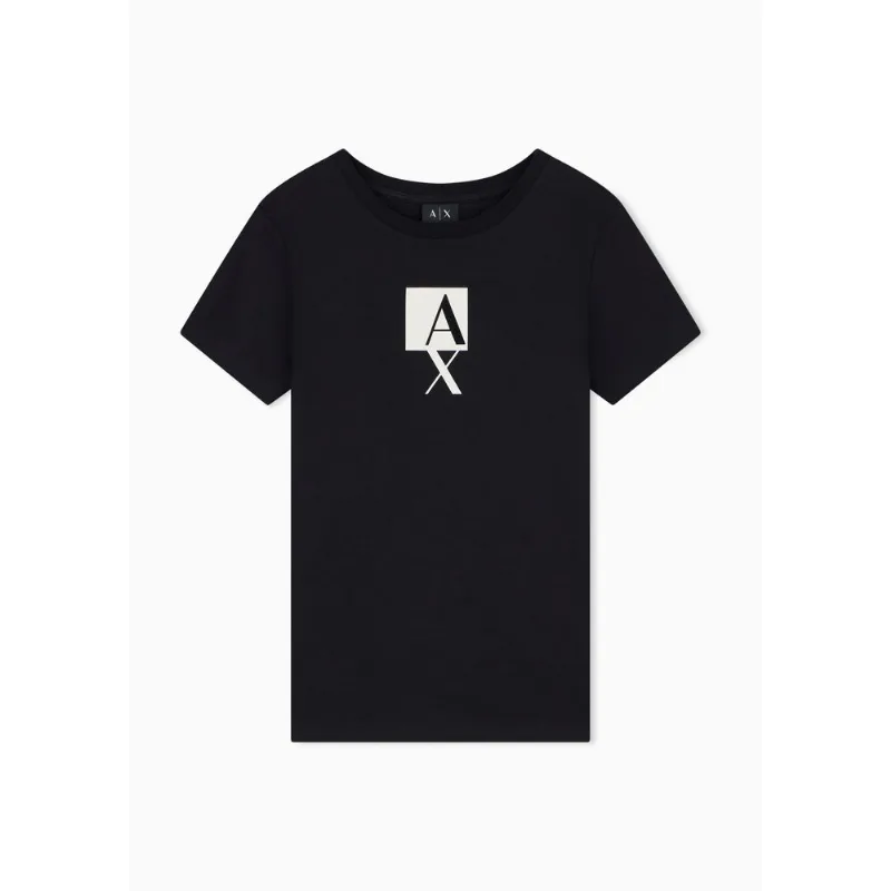 Camiseta Regular Fit em Malha de Algodão Preto - XL