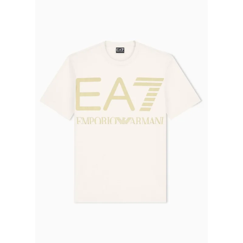Camiseta Regular Fit Logo Series Bege - S