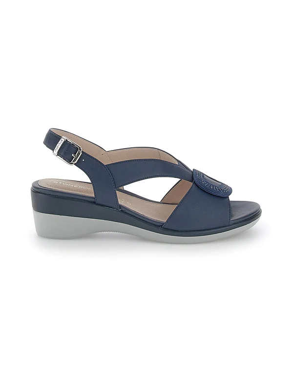 STONEFLY Vanity III 33 Sandalo Con Zeppa Donna - 220861 Ocean Blue 39