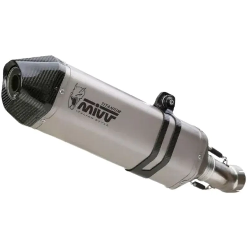 Escapamento Mivv Speed Edge Bmw R1200gs (com Link Pipe) - Titânio/fibra De Carbono