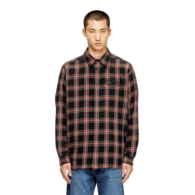 Camisa Diesel S-Simply Ajfi Preto- M