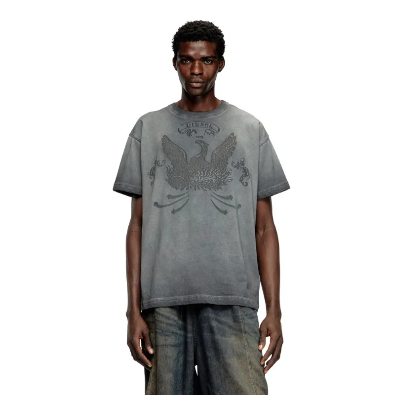 Camiseta Diesel T-Norm T9 Cinza- M