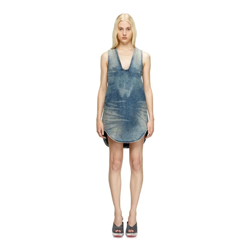 Vestido Diesel De-Laris Dress-S Denim- M
