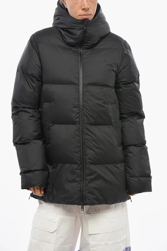 1500~Padded Quilted Jacket T.W. with Hood M