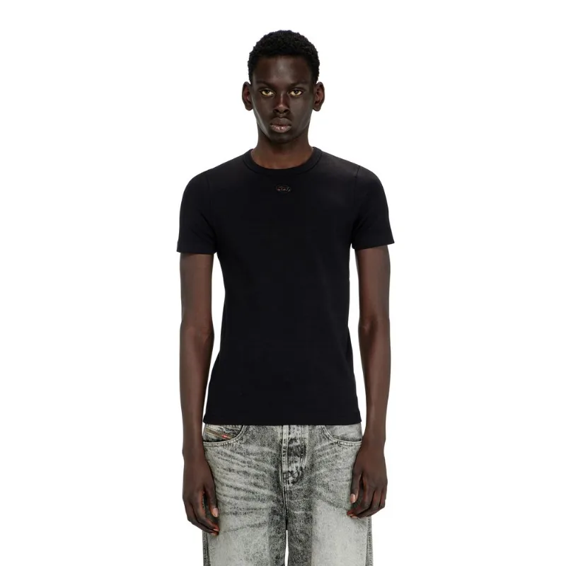 Camiseta Diesel T-Ribber Dco Preto- XXG