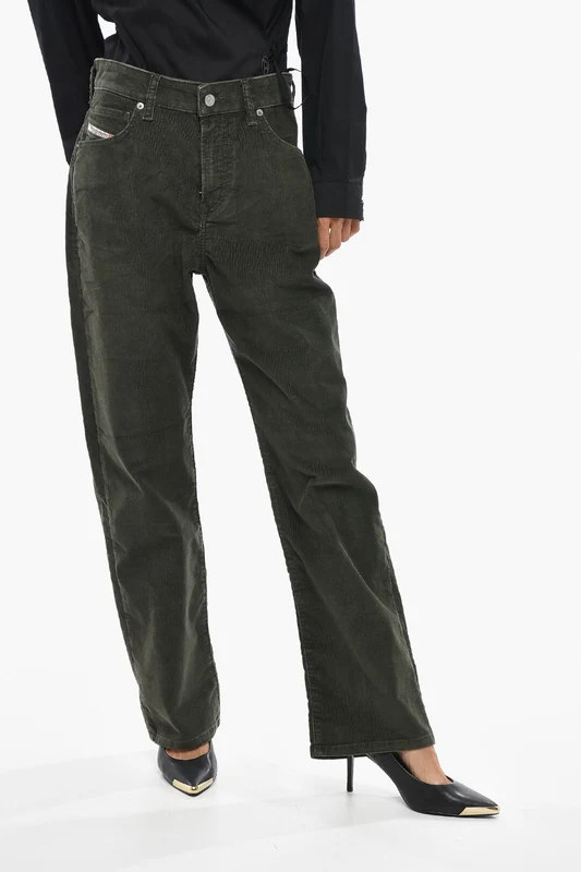 0850~Ribbed Velour 5-Pocket Trousers 1999 D-REGGY 23