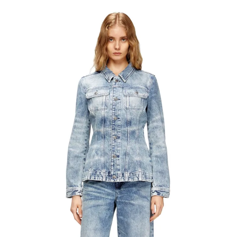 Jaqueta Diesel De-Katerin FSH Denim- P