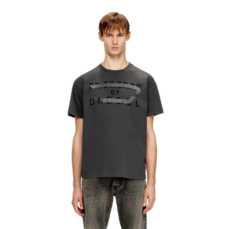 Camiseta Diesel T-Norm V11 Cinza- M