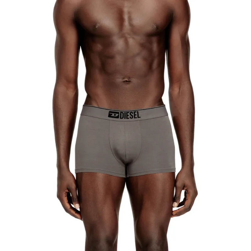 Cueca Diesel Umbx Damien 3Pack Preto | Cinza - P