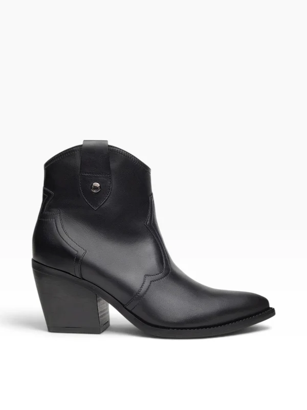 NERO GIARDINI Tronchetto Tacco Medio Donna - I013273D Nero 37