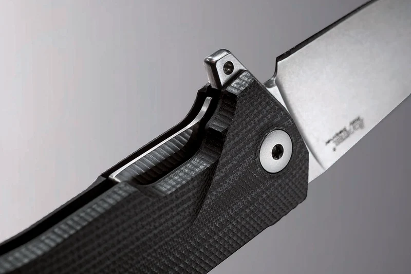 Lionsteel KUR džepni nož s oštricom Sleipner BK, vrlo robustan, crn