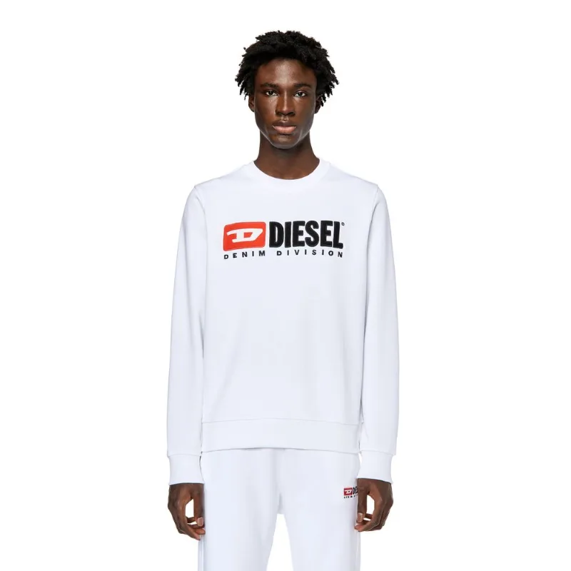 Moletom Diesel S-Ginn-Hood-Div Branco - GG