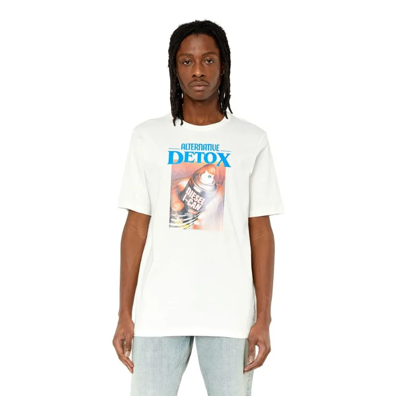 Camiseta Diesel T-Just-G4 Off White - GG