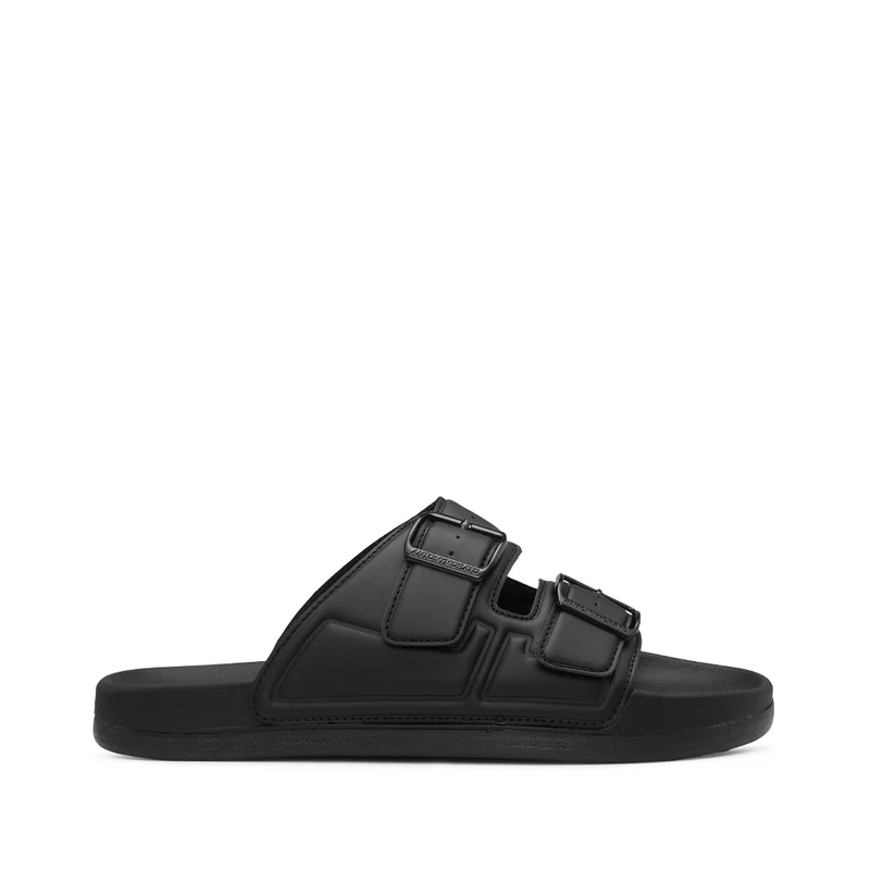 Chinelo Casual Homem Preto 45