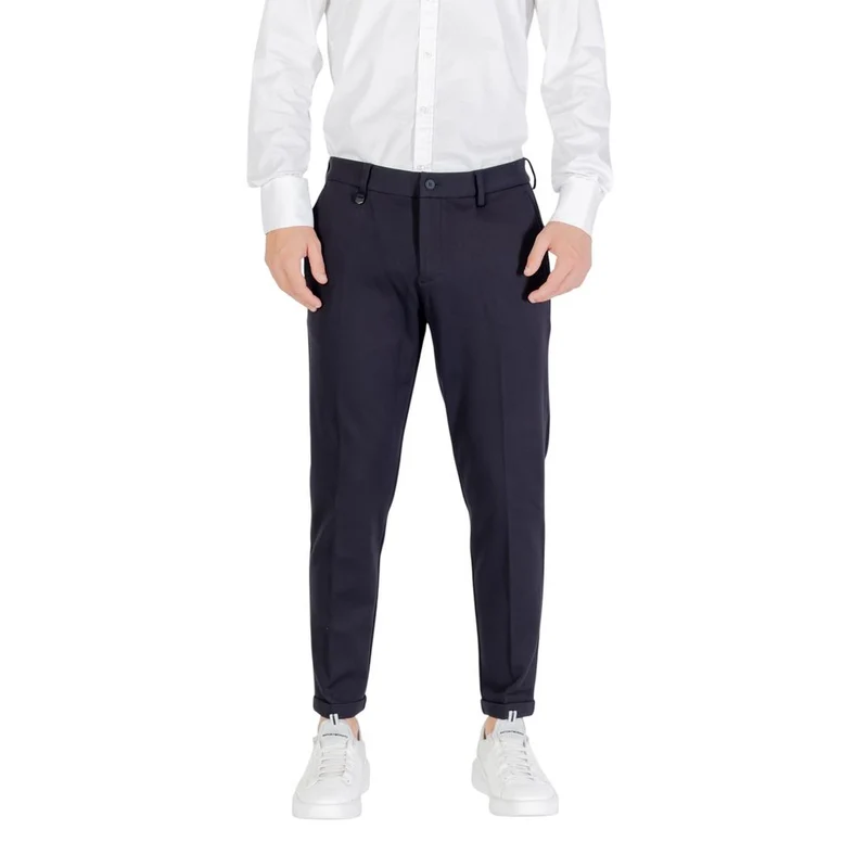 Antony Morato Blue Viscose Dress Pants XXL (54 EU)