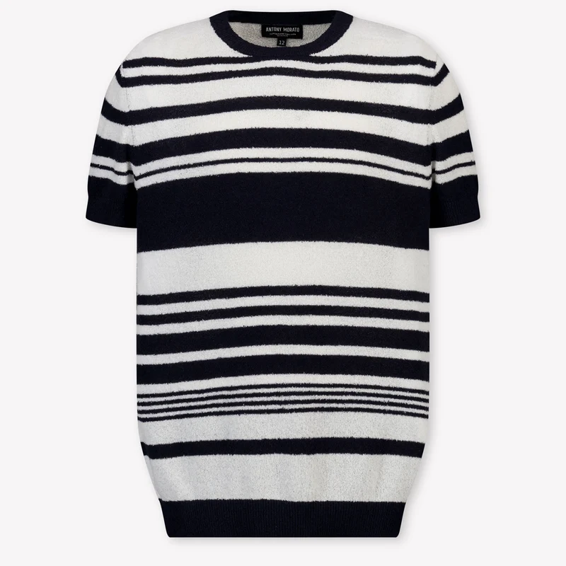 Antony Morato Kinder Jongens T-Shirt In Navy 10 Jaar