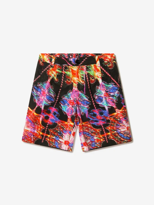 Dolce & Gabbana Boys Illuminations Bermuda Shorts Multicoloured / 12 Yrs