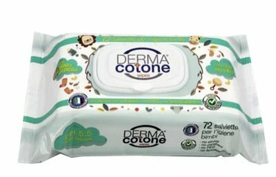 Dermacotone Salviettine Bimbi con Avena e Calendula 72 pezzi