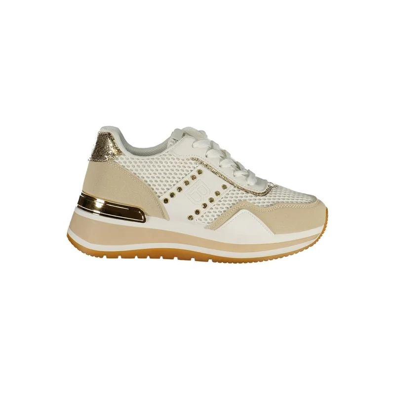 Laura Biagiotti Bianco Polyurethane Women Sneaker EU39/US9