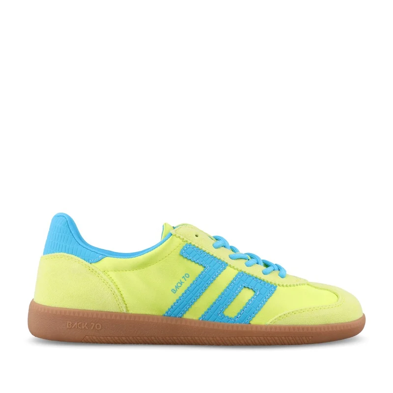 Ladies Ghost C26-106 Laced Trainer In Lime 40 / LIME