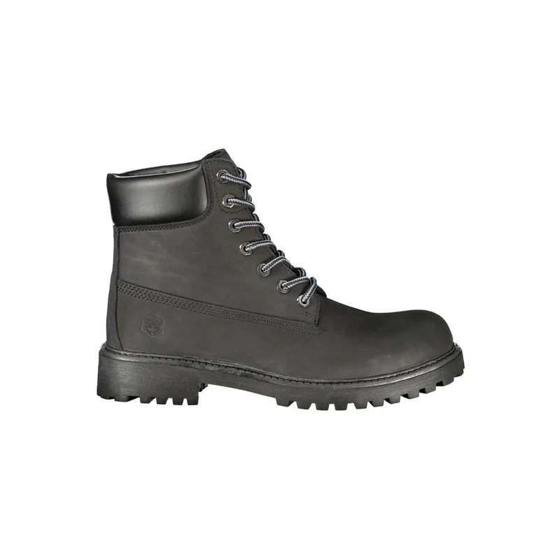 Lumberjack Black Leather Mens Sneaker EU40/US7