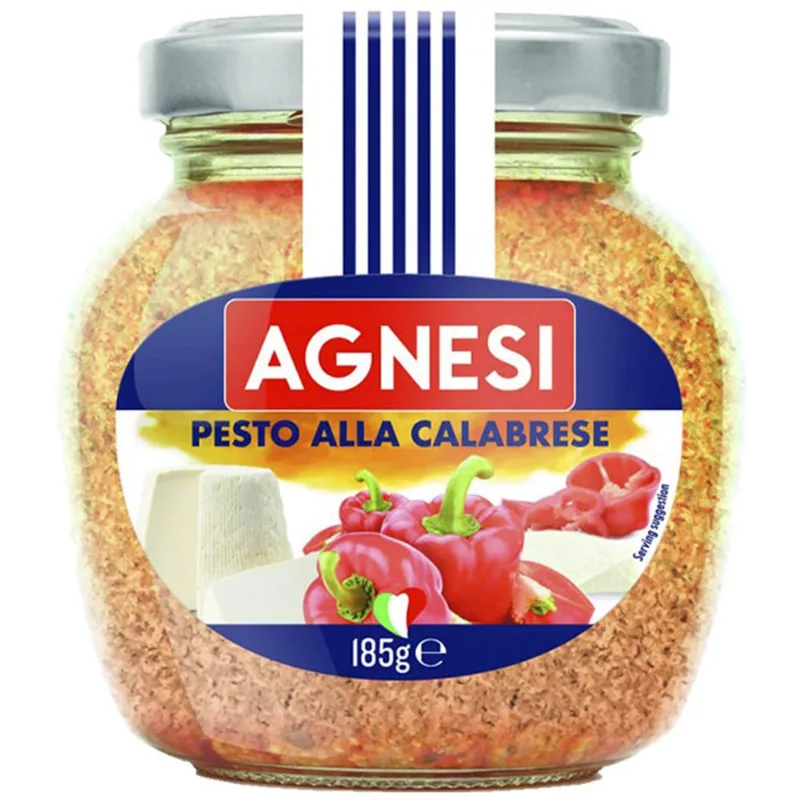 Pesto a la Calabrese AGNESI Frasco 185g