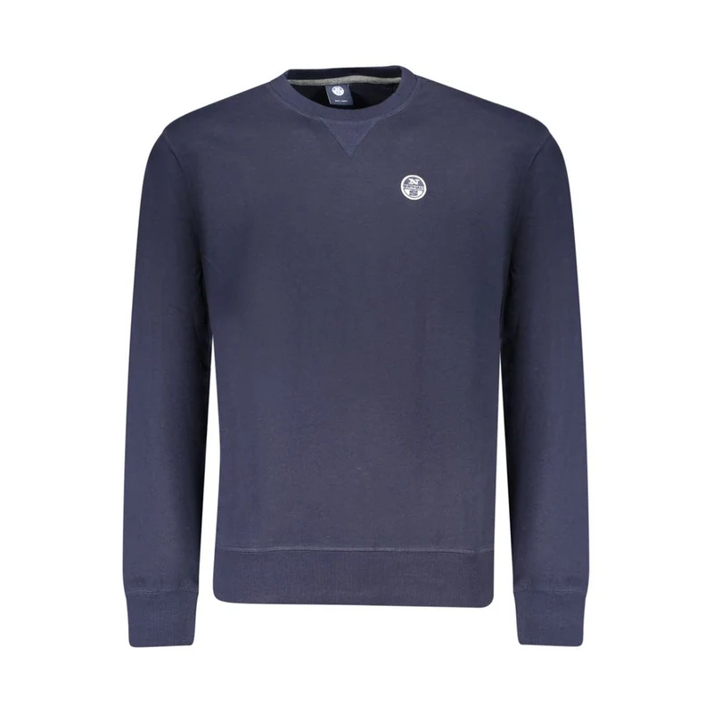 North Sails Blue Cotton Men's Sweatshirt M