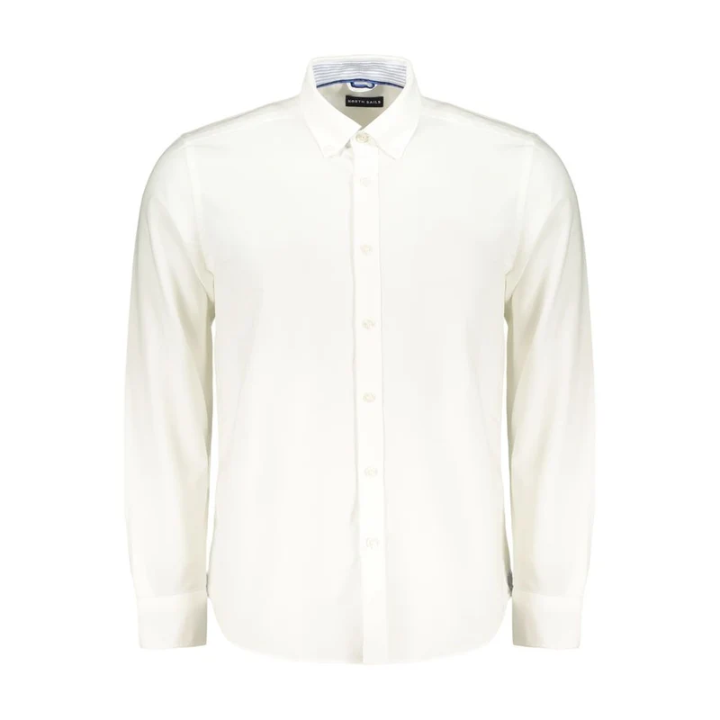 North Sails White Cotton Men's Shirt XL