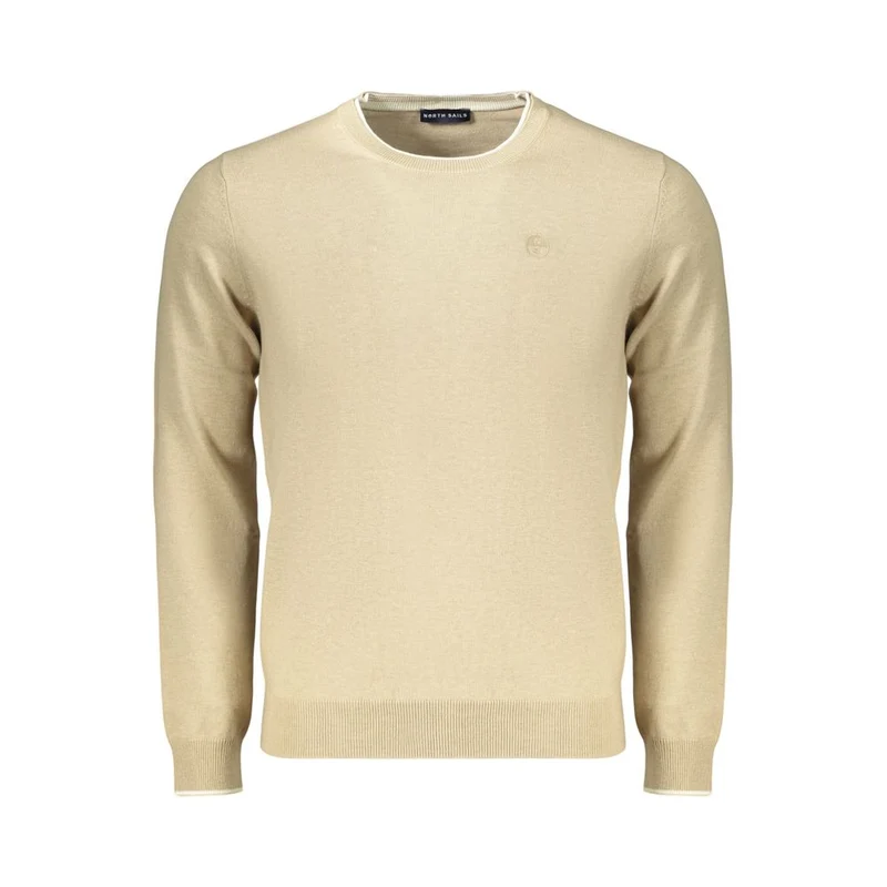 North Sails Beige Cotton Men's Pullover M