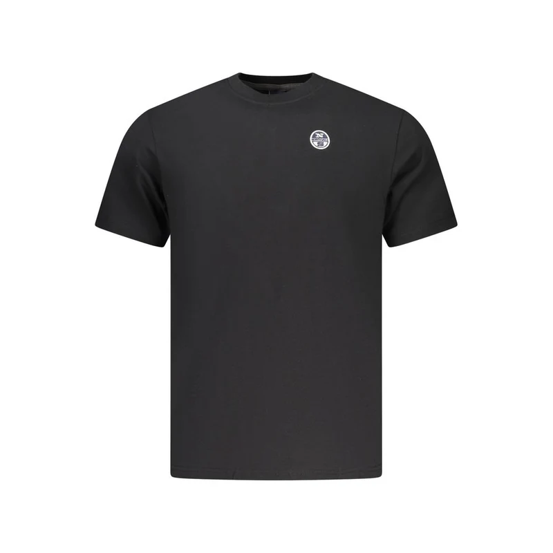 North Sails Nero Cotton Men T-Shirt L